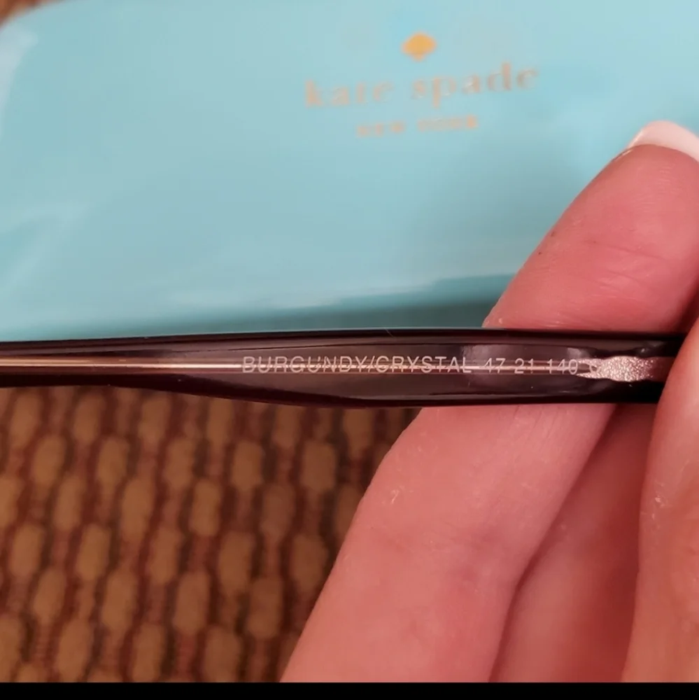 Modern genius glasses and Kate spade case